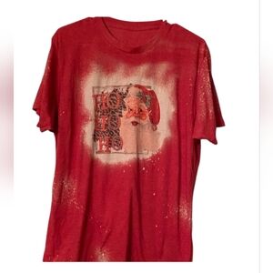 Red Santa Graphic T-Shirt